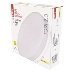   EMOS LED felületre szerelhető lámpatest TORI, kör, 15W WW IP54