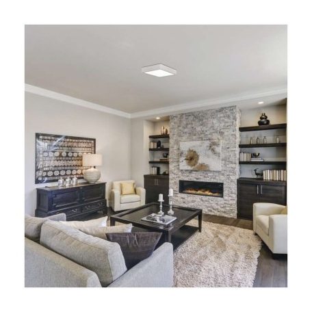 EMOS LED felületre szerelhető lámpatest NEXXO, négyzet, fehér, 28,5W, 2700 lm, természetes fehér