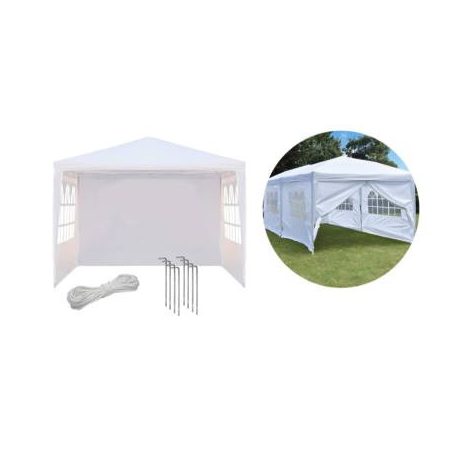 Party sátor fehér színben 3x6 méter