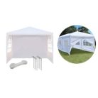 Party sátor fehér színben 3x9 méter