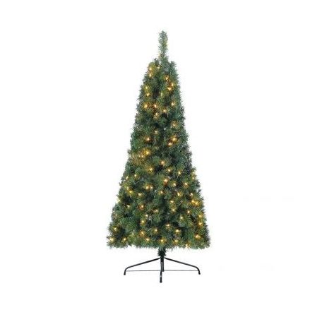 Fél műfenyő 80LED 120cm, 140ág