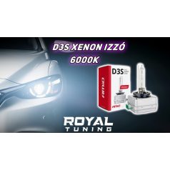D3S xenon izzó 6000K Premium
