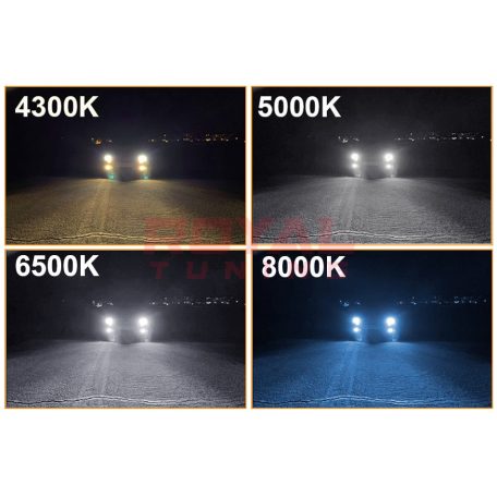 H7 xenon szett 4300K