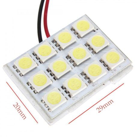 Led panel fehér 12leddel