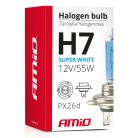 H7 izzó super white 5500K 1db