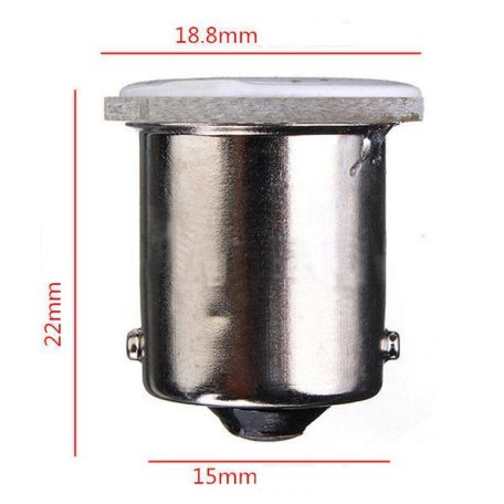 BA15S led narancssárga 2db