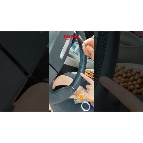 Ford Mondeo 4 bőr kormányvédő – méretpontos, varrható kivitel
