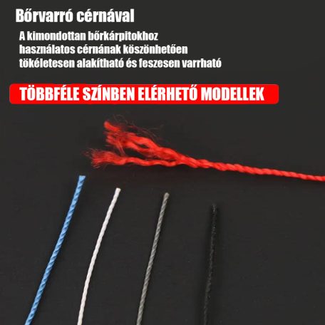 Kia bőr kormányvédő – méretpontos, varrható kivitel