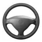 Opel Astra G bőr kormányvédő – méretpontos, varrható kivitel fekete