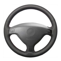   Opel Astra G bőr kormányvédő – méretpontos, varrható kivitel fekete