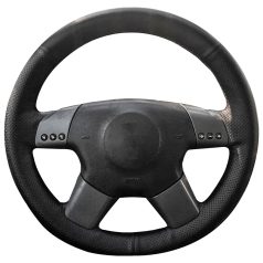   Opel Vectra C bőr kormányvédő – méretpontos, varrható kivitel fekete