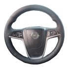 Opel Inisignia bőr kormányvédő – méretpontos, varrható kivitel fekete