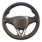 Opel Opel Astra K, Corsa E bőr kormányvédő – méretpontos, varrható kivitel fekete