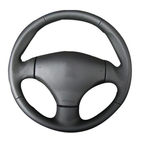 Peugeot 206 bőr kormányvédő – méretpontos, varrható kivitel