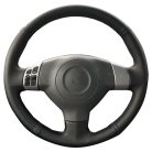 Suzuki Swift bőr kormányvédő – méretpontos, varrható kivitel fekete